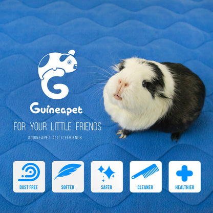 Guineapet for your little friends. Dust-free, softer, safer, cleaner, and healthier bedding solution liners