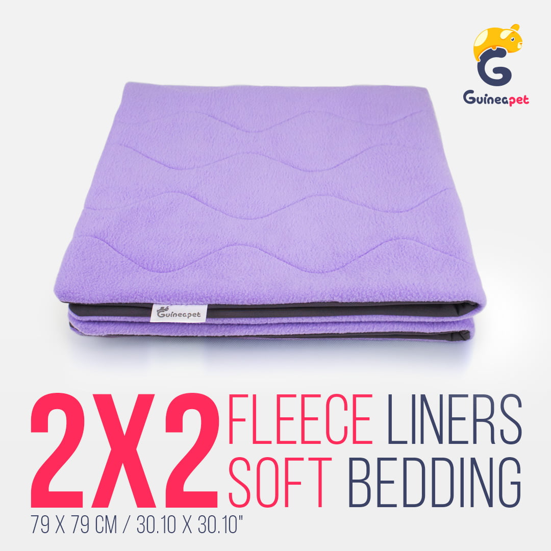 Guineapet fleece liners. Bedding for custom, standard, C&C, and wooden guineapet enclosures-cages. Waterproof, absorbent, easy to clean, dust-free, comfortable, durable, recyclable, soft, safe, and dry high-quality bedding solution for guinea pigs, rabbits, hedgehogs, chinchillas, sugar gliders, and other small pets.