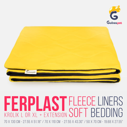 Guineapet fleece liners. Bedding for custom, standard, C&C, and wooden guineapet enclosures-cages. Waterproof, absorbent, easy to clean, dust-free, comfortable, durable, recyclable, soft, safe, and dry high-quality bedding solution for guinea pigs, rabbits, hedgehogs, chinchillas, sugar gliders, and other small pets.