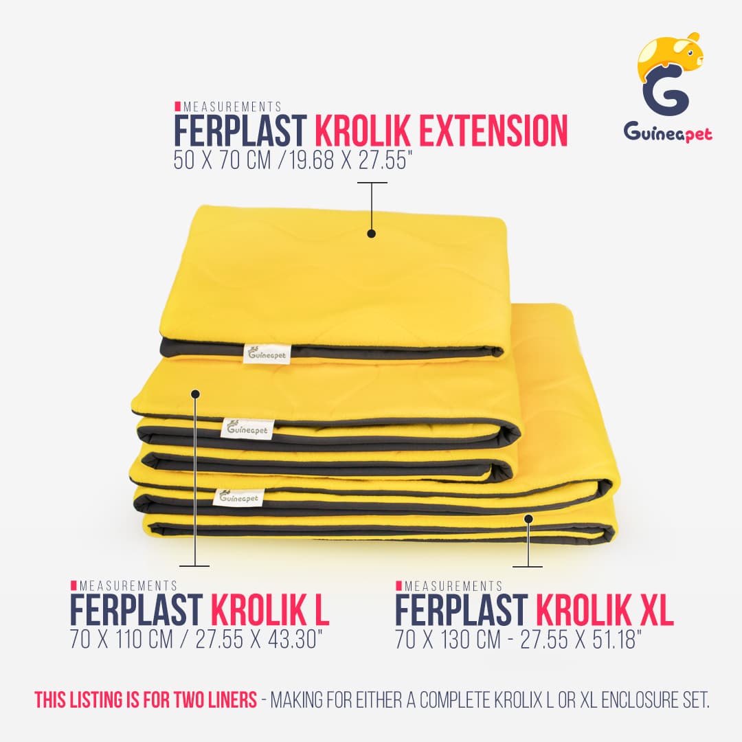 Guineapet Ferplast Krolik large and extra large measurements