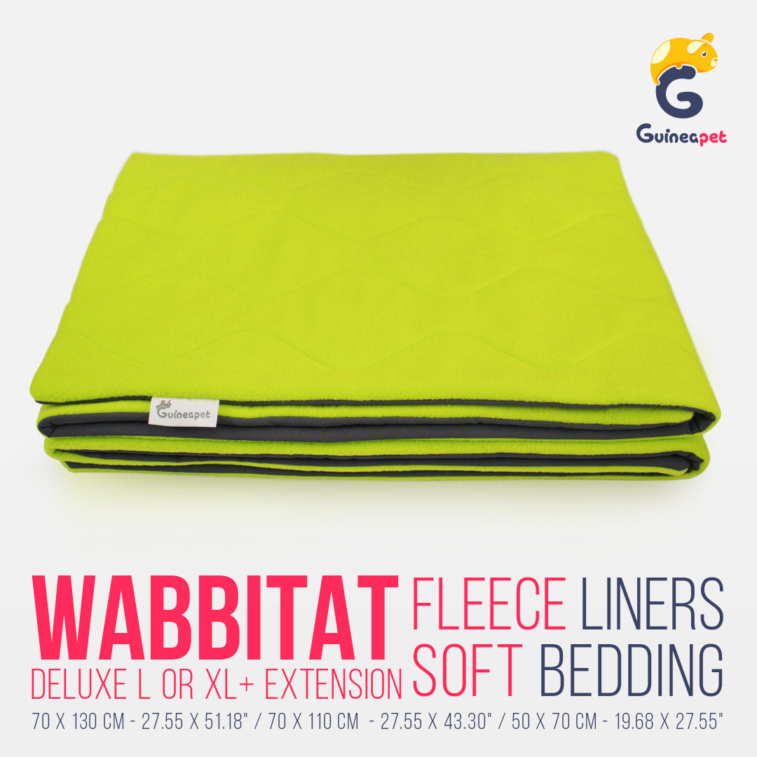 Guineapet fleece liners. Bedding for custom, standard, C&C, and wooden guineapet enclosures-cages. Waterproof, absorbent, easy to clean, dust-free, comfortable, durable, recyclable, soft, safe, and dry high-quality bedding solution for guinea pigs, rabbits, hedgehogs, chinchillas, sugar gliders, and other small pets.