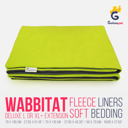 Guineapet fleece liners. Bedding for custom, standard, C&C, and wooden guineapet enclosures-cages. Waterproof, absorbent, easy to clean, dust-free, comfortable, durable, recyclable, soft, safe, and dry high-quality bedding solution for guinea pigs, rabbits, hedgehogs, chinchillas, sugar gliders, and other small pets.